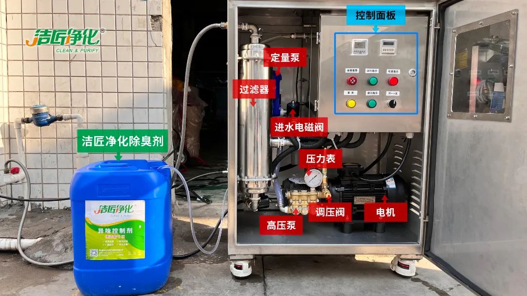全面認識高壓噴霧除臭設備，安裝、調試、應用一站式除臭治理！